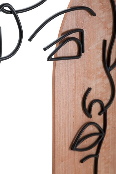 NÁSTENNÁ DEKORÁCIA 55/80/2 cm - Dekorácie na stenu, Online Only