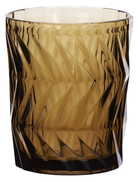 Pohár na vodu Brown / decor 300 ml
