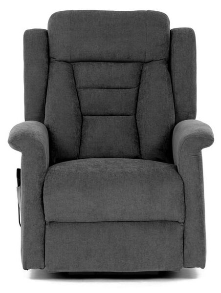 TV-7072 GREY2, TV kreslo s elektrickým polohovaním, 2 motory, poťah sivá látka