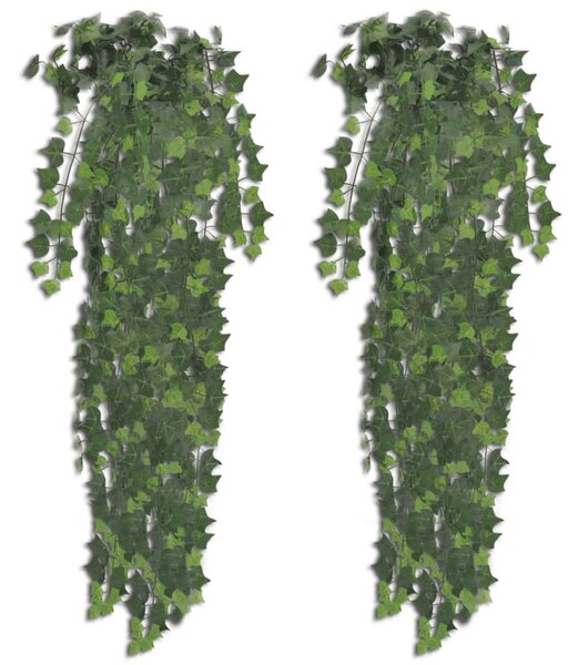 Umelá rastlina, zelený brečtan 90 cm 2 ks