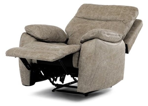 TV-4092 LAN3, TV a relaxačné kreslo s manuálnym ovládaním, poťah lanýžová látka v dekore vintage