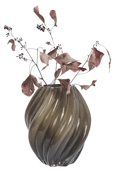 Sklenená váza Taupe 24 cm