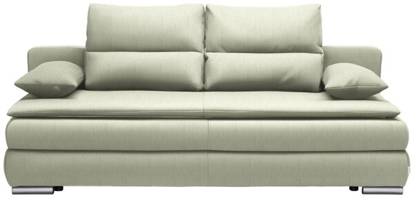 ROZKLADACIA POHOVKA, textil, strieborná, svetlozelená Livetastic - Sedačky, Online Only