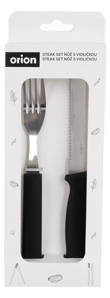 Steak set nôž s vidličkou