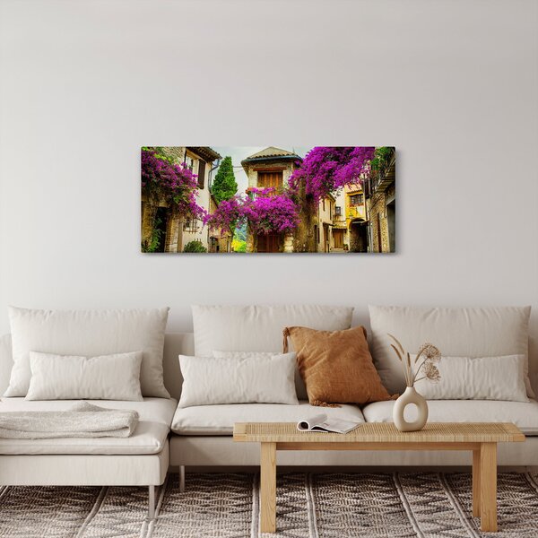 Obraz - Stredomorská lenivá ulička (120x50 cm)