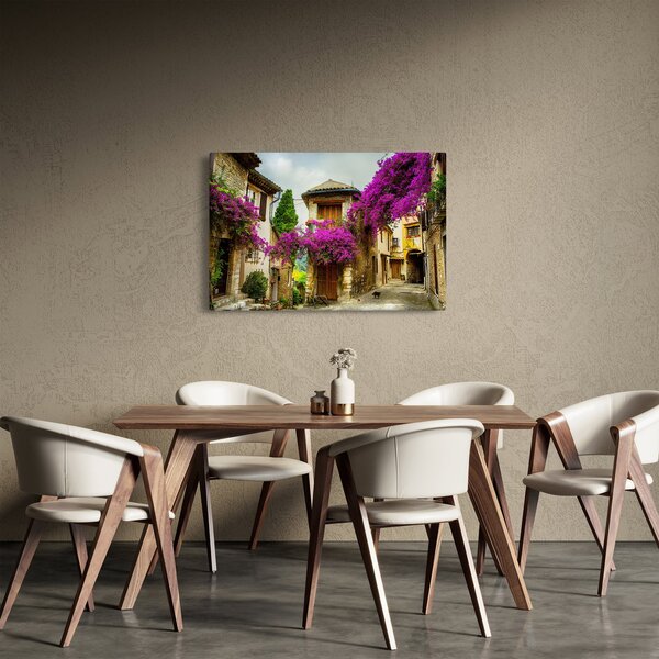 Obraz - Stredomorská lenivá ulička (90x60 cm)
