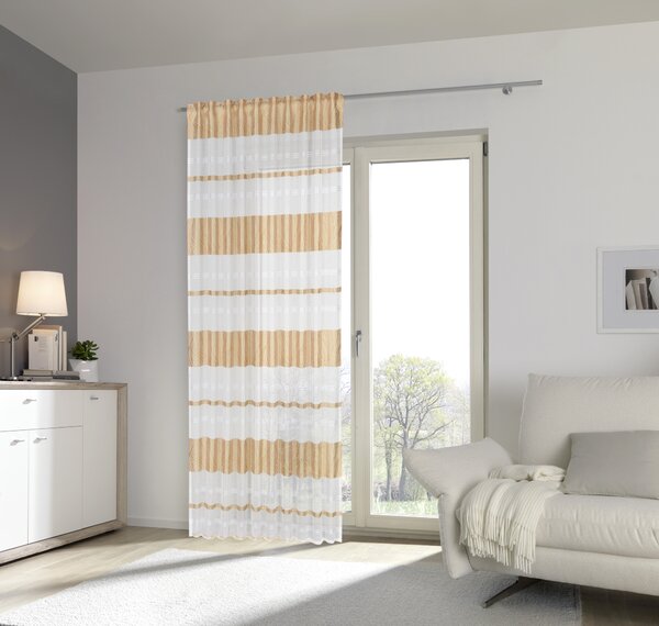 HOTOVÝ ZÁVES, priehľadné, 140/245 cm Esposa - Záclony & závesy