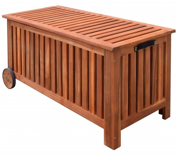 Záhradný úložný box 118x52x58 cm, drevo