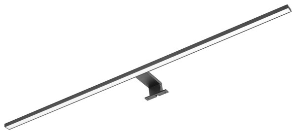 ORNO LED kúpeľňové svietidlo nad zrkadlo, 18W, 1600lm, 4000K, 100CM, 4 spôsoby uchytenia, čierne, IP44 [AD-OM-6209L4/B]