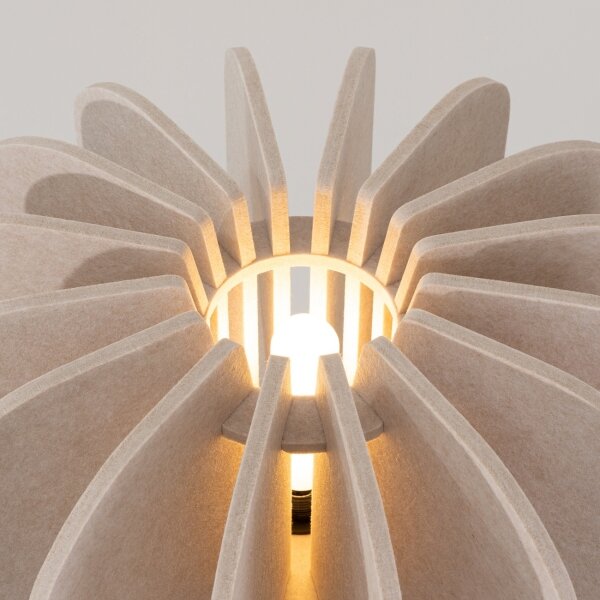 Sollux SL.1863 - Stojacia lampa MULA 1xE27/15W/230V krémová