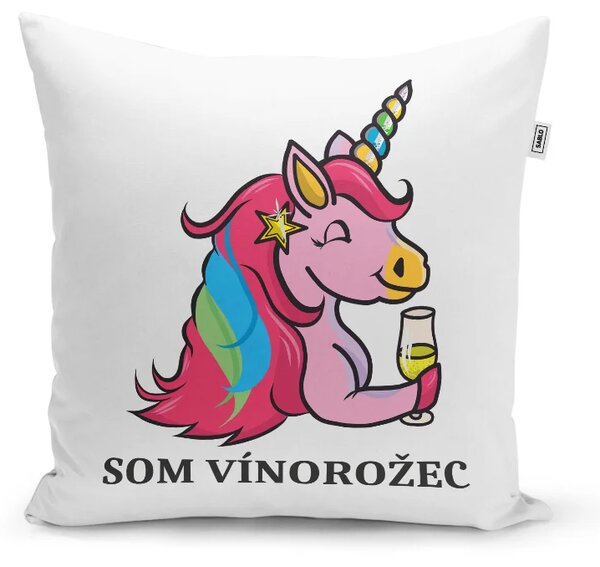 Sablio Vankúš Som vínorožec: 40x40 cm