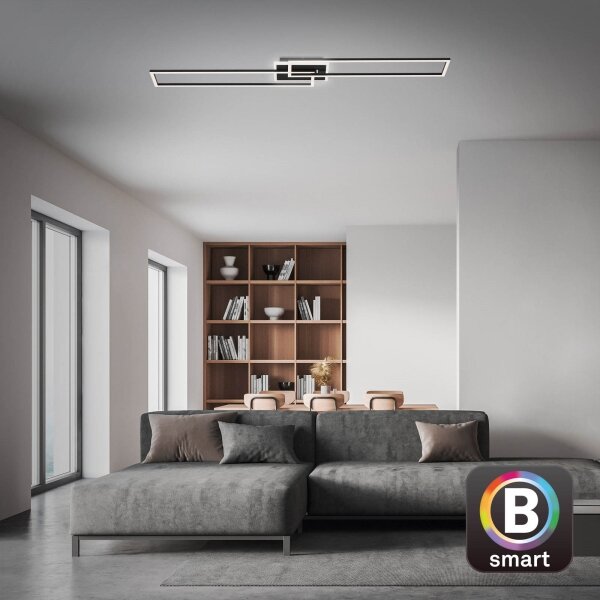 Briloner 3538-015 - LED Stmievateľný luster FRAME 2xLED/20W/230V Wi-Fi Tuya + DO