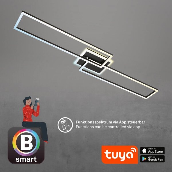 Briloner 3538-015 - LED Stmievateľný luster FRAME 2xLED/20W/230V Wi-Fi Tuya + DO