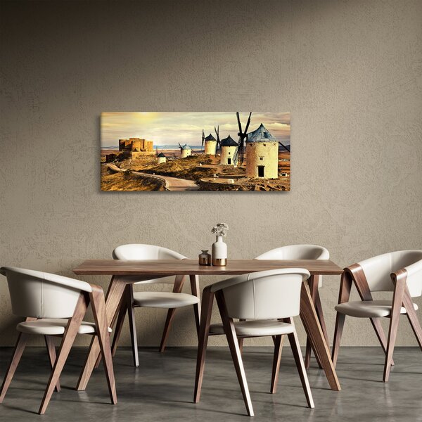 Obraz - Veterné mlyny (120x50 cm)