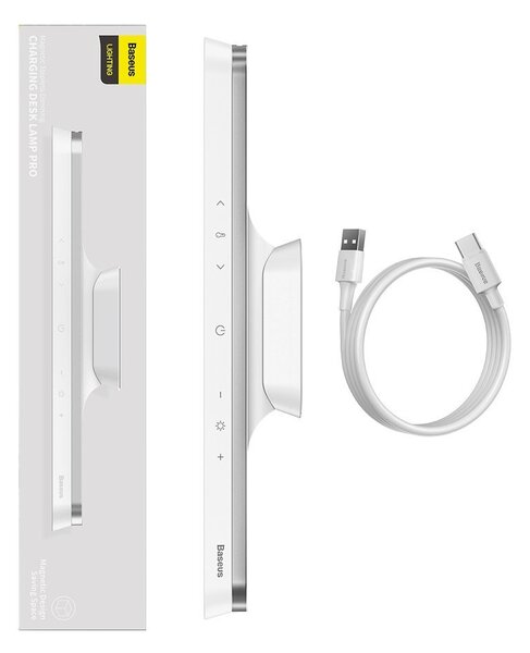 Baseus LED nabíjateľné svietidlo s dotykovým ovládaním 5W, 5V, biele [DGXC-02]