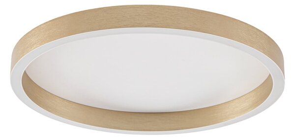 Stropné Lampa Lucande, Rotundo, stmievateľné, Zlatá / Mosadz, Obývacia izba, Plast, Moderný
