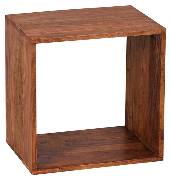 REGÁL, farba indického palisandra, indický palisander, 43,5/43,5/33 cm MID.YOU - Regály, Online Only