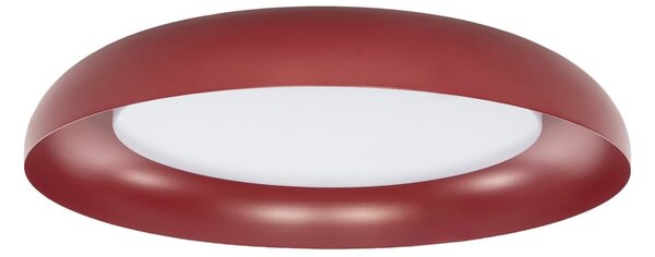 Stropné Lampa Lindby, Florie, Červená, Obývacia izba, Plast, Moderný