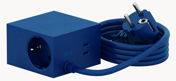 Predlžovacia zásuvka's USB portmi Cuboid+