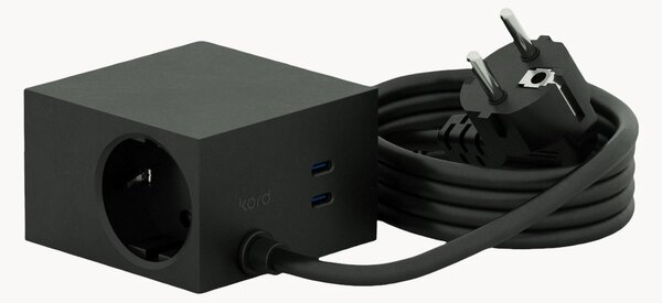 Predlžovacia zásuvka's USB portmi Cuboid+