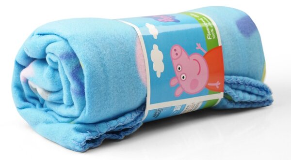 Jerry Fabrics Fleecová deka Prasiatko Peppa - Hula Hooping | 100 x 150 cm