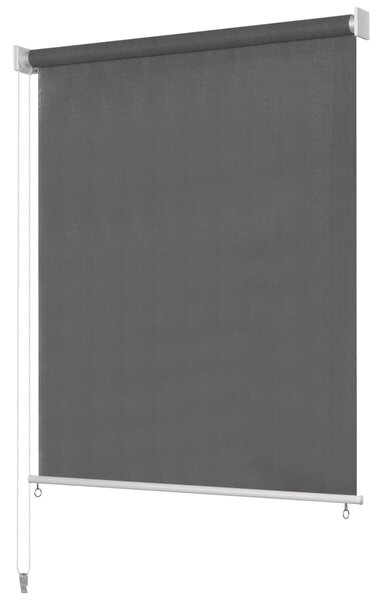 Vonkajšia zatemňovacia roleta, 160x140 cm, antracitová