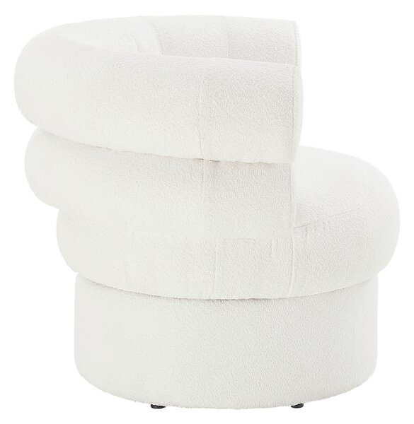 KRESLO, textil, biela Livetastic - Online Only obývacie izby, Online Only