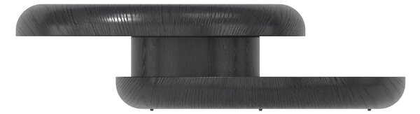 KONFERENČNÝ STOLÍK, čierna, kompozitné drevo, 90/90/35 cm Livetastic - Stolíky do obývačky, Online Only