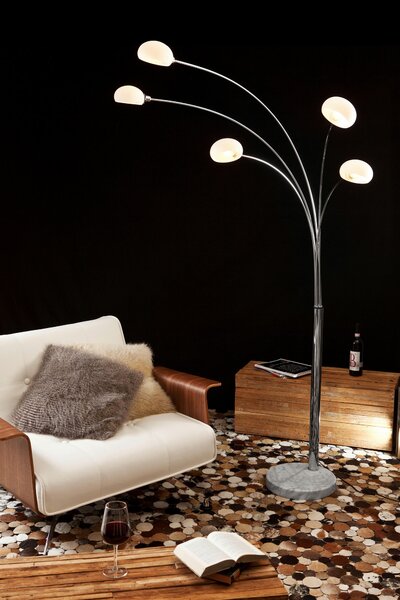 OBLÚKOVÁ LAMPA, 122/210/38 cm P & B - Online Only bytové doplnky, Online Only