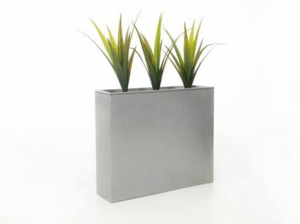Kvetináč ELEMENTO, pozink, 90*75 cm, strieborný