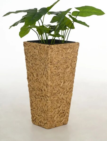 Kvetináč WILD, vodný hyacint, výška 80 cm, natur