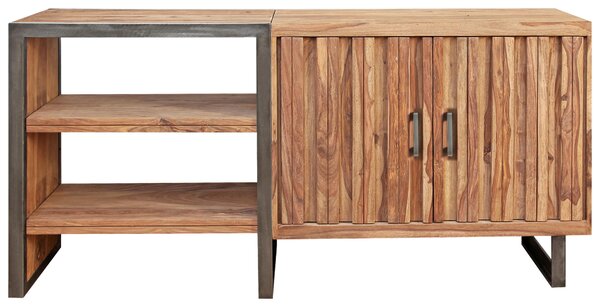 KOMODA, indický palisander, farba indického palisandra, 156/75/40 cm MID.YOU - Komody, Online Only