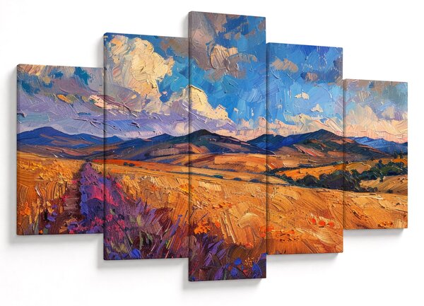 Obraz - Olejomaľba krajiny (150x105 cm)
