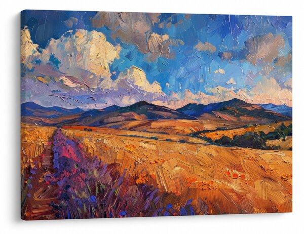 Obraz - Olejomaľba krajiny (70x50 cm)