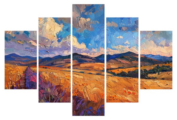 Obraz - Olejomaľba krajiny (150x105 cm)