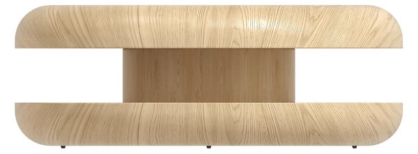 KONFERENČNÝ STOLÍK, prírodná farba, kompozitné drevo, 90/90/35 cm Livetastic - Stolíky do obývačky, Online Only