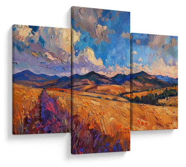Obraz - Olejomaľba krajiny (90x60 cm)