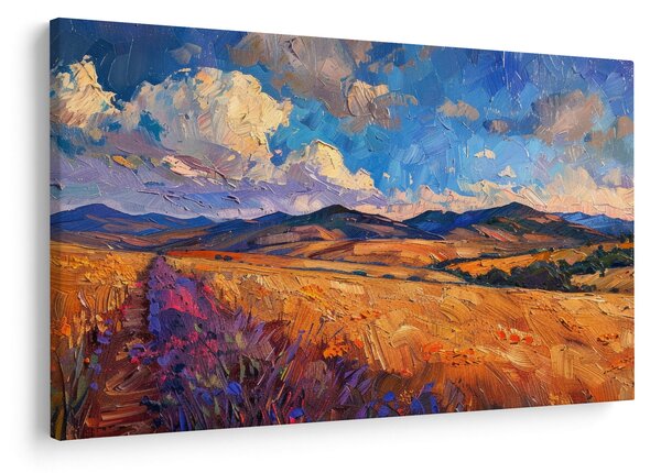 Obraz - Olejomaľba krajiny (90x60 cm)