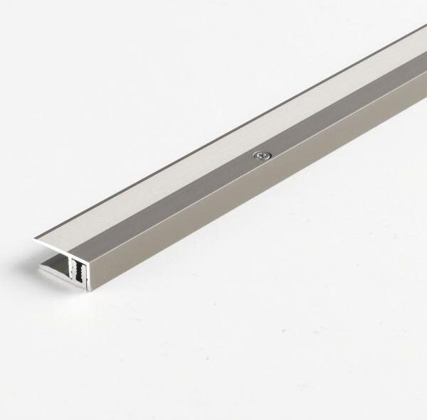 Parador End profile in aluminium for engineered wood flooring Stainless steel floor coverings 8–18 mm solid steel 1739876 1000x30x0 mm