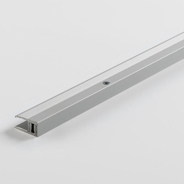 Parador End profile in aluminium for vinyl and laminate flooring Silver floor coverings 7-15 mm silver 1740056 1000x22x0 mm