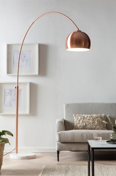 OBLÚKOVÁ LAMPA, 165/205/30 cm P & B - Online Only bytové doplnky, Online Only