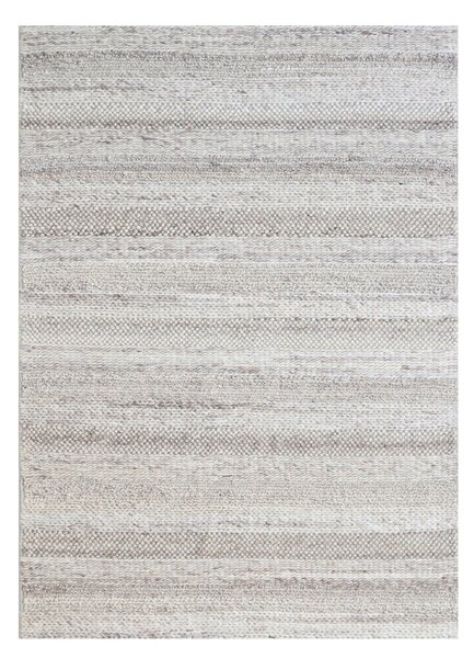 RUČNE TKANÝ KOBEREC, 80/150 cm, taupe Linea Natura - Koberce