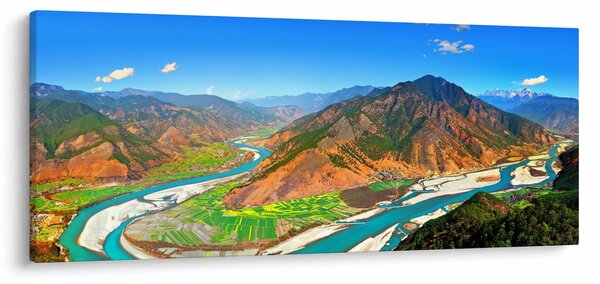 Obraz - River Yangtze (120x50 cm)