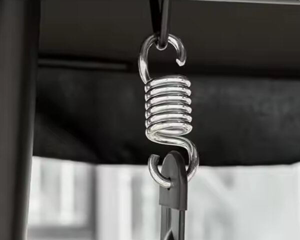 Lean Záhradná hojdačka sivá – 280kg, 4 vankúše