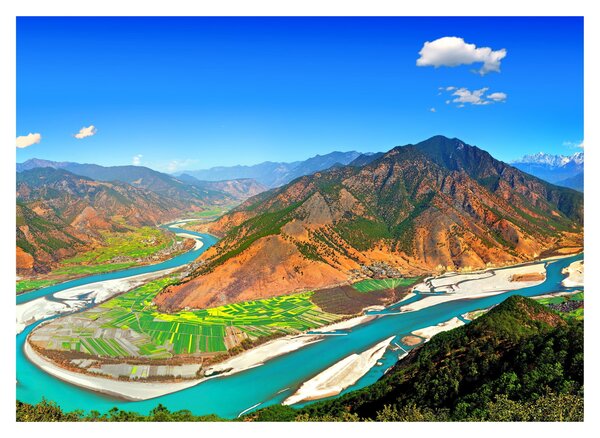 Obraz - River Yangtze (70x50 cm)