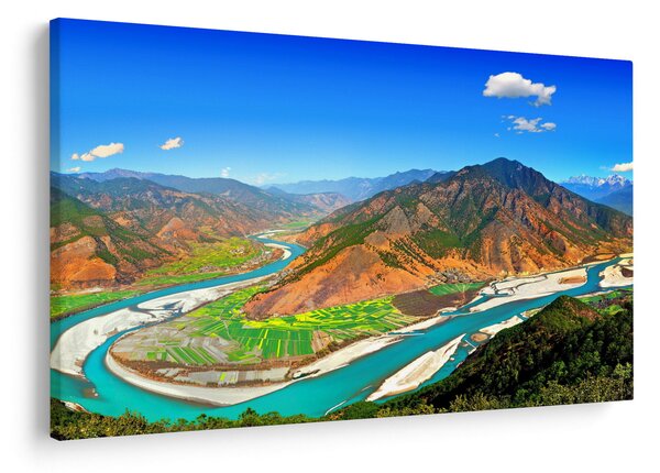 Obraz - River Yangtze (90x60 cm)