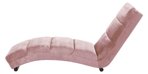 RELAXAČNÉ LEŽADLO, textil, ružová Livetastic - Kreslá, Online Only