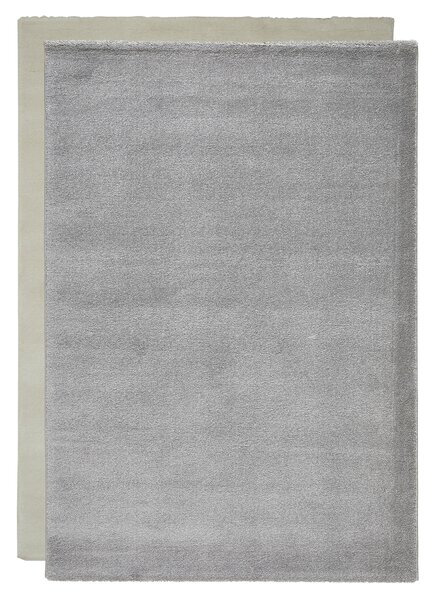 TKANÝ KOBEREC, 60/110 cm strieborná Novel - Koberce