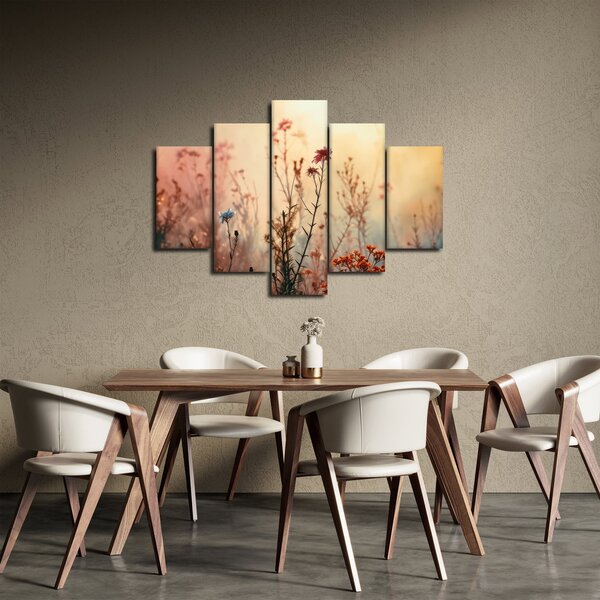 Obraz - Divoké kvety (150x105 cm)
