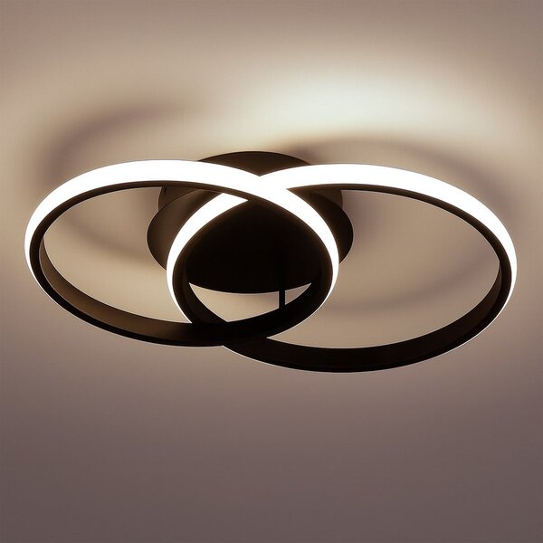 Stropné LED svietidlo Titano, 2x LED 12w, 4000k, b